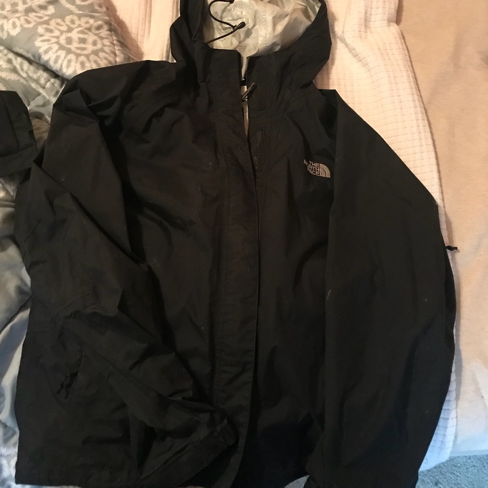 North Face rain jacket